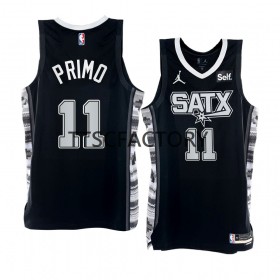 Dres San Antonio Spurs Joshua Primo 11 Nike 2022-23 Statement Edition Crno Swingman - Muške